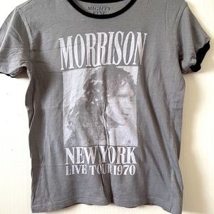 Vintage style Jim Morrison band tee